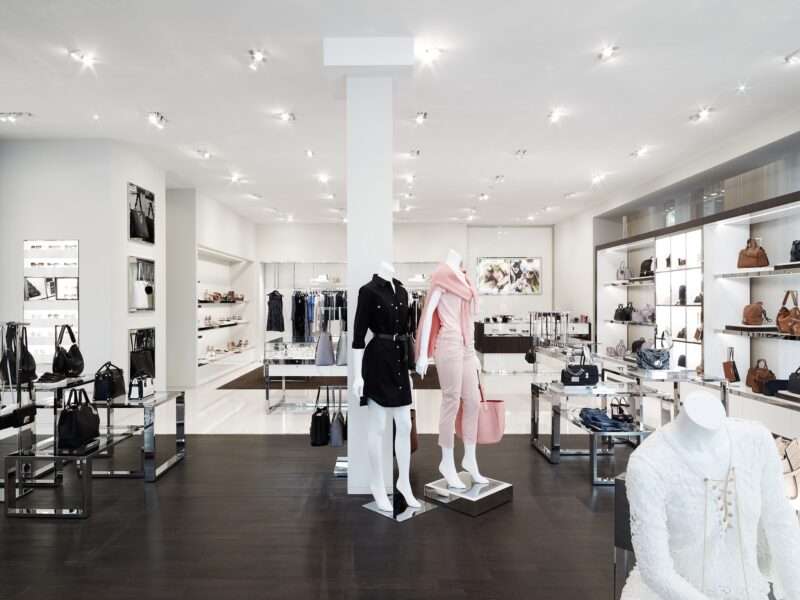 Butiksfotografering av Michael Kors butik på Södra Hamngatan i Göteborg.